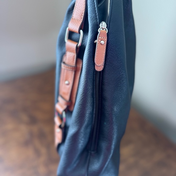 ROSETTI Two-Toned Black and Brown OTS Large Bag Like New! - Picture 3 of 10